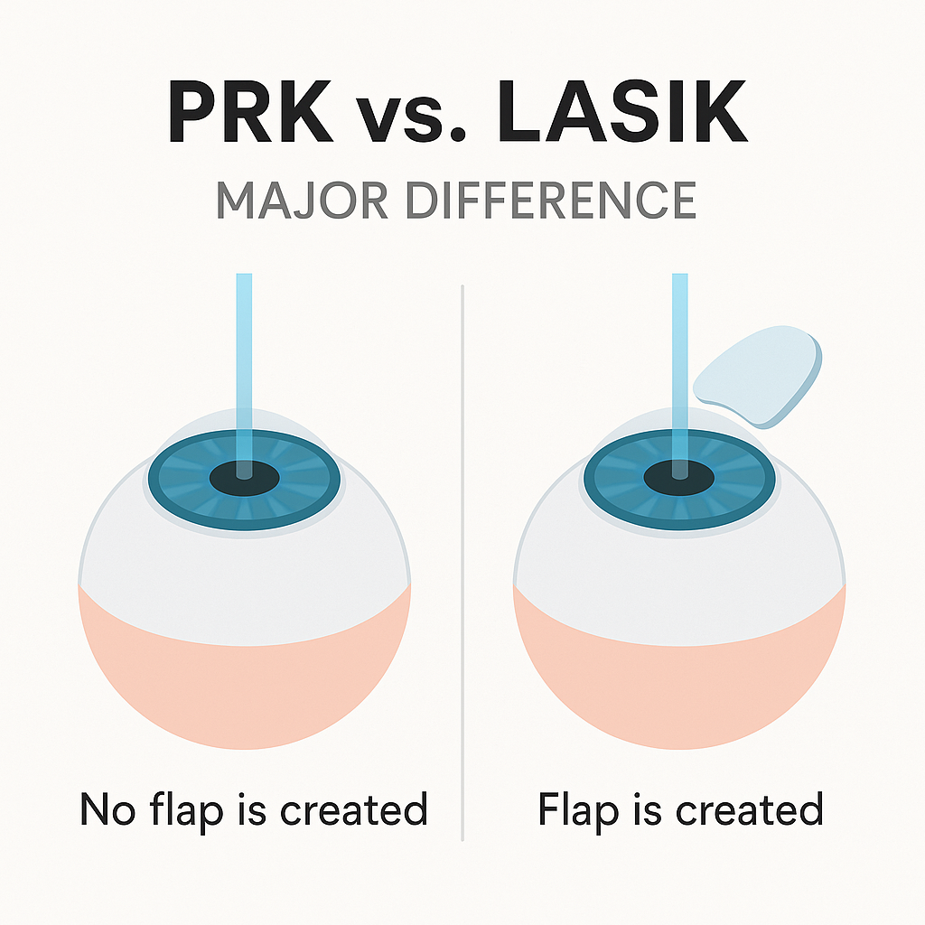 Benefits of Trans-PRK Over Traditional PRK and LASIK