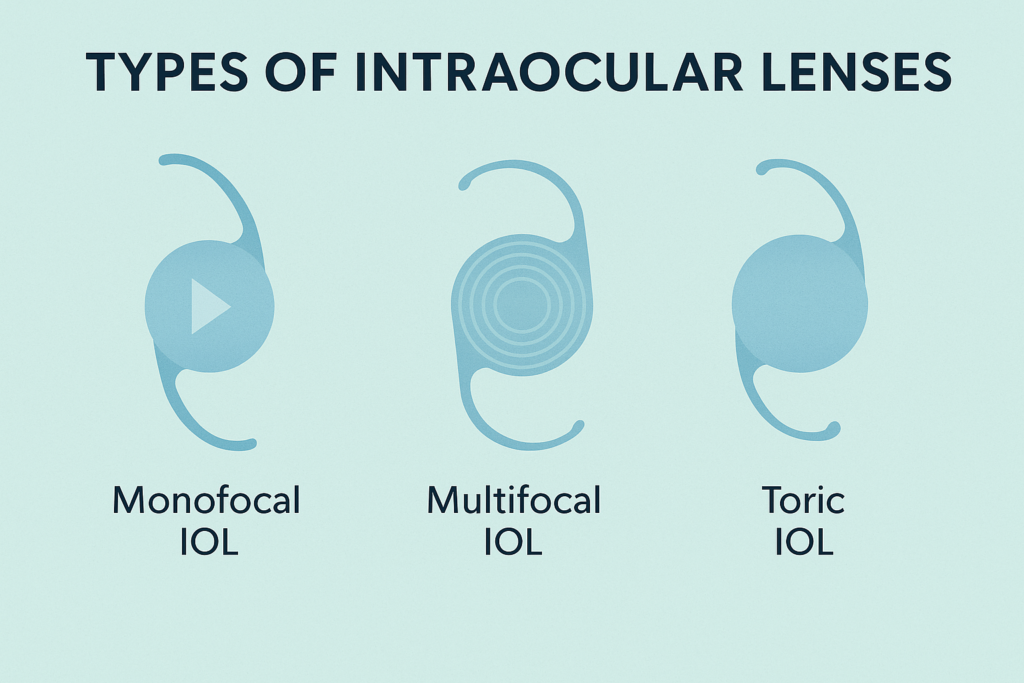 types of Intraocular Lenses