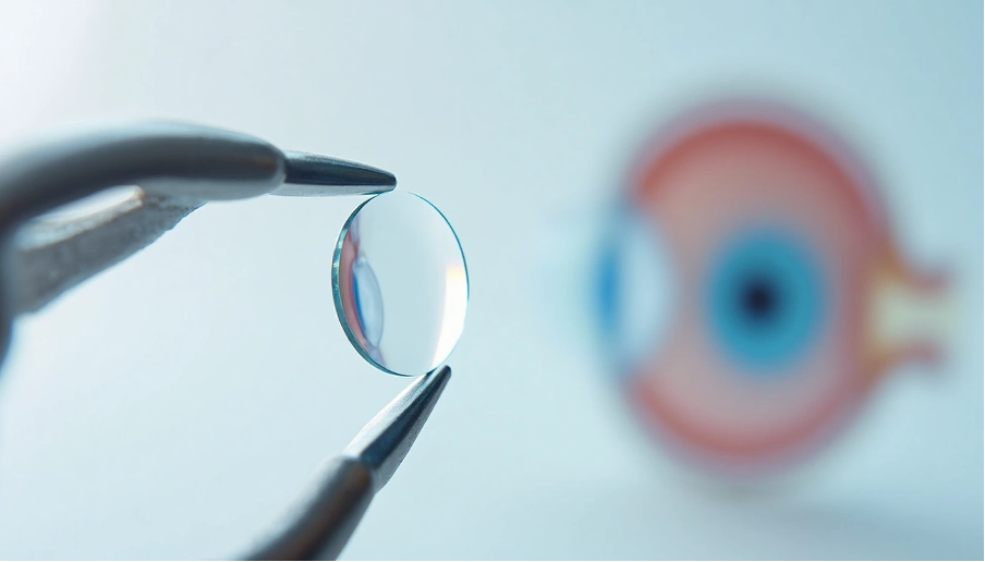 Cataract Lenses Made Of