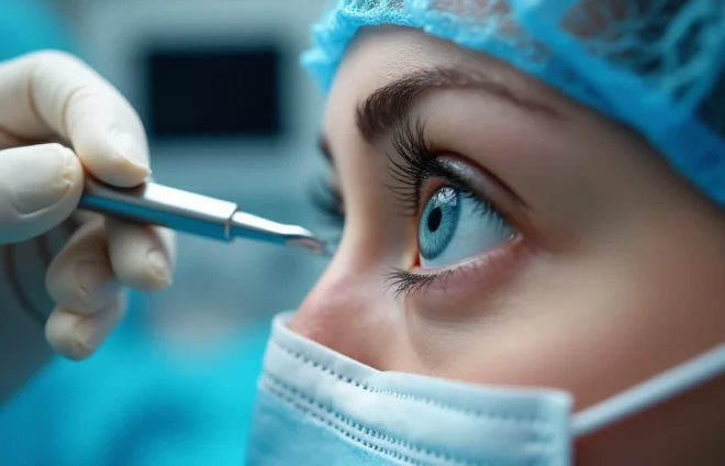 cataract surgery vs lens replacement