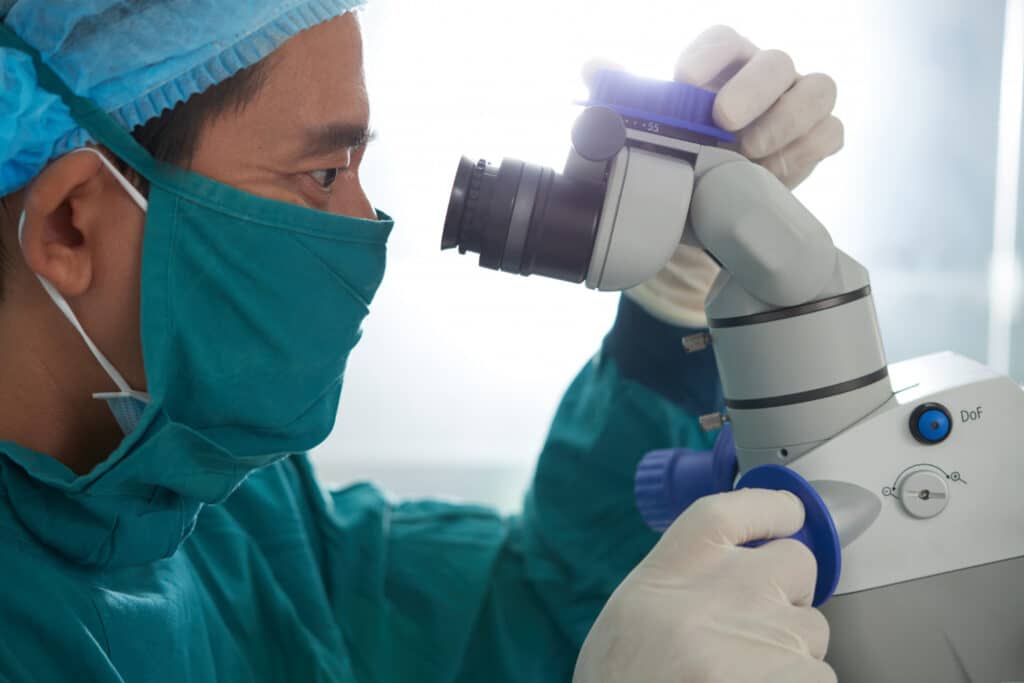 corneal graft keeps getting stronger