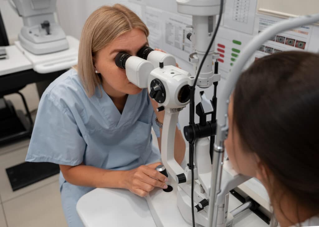 What makes people nervous about laser eye surgery?