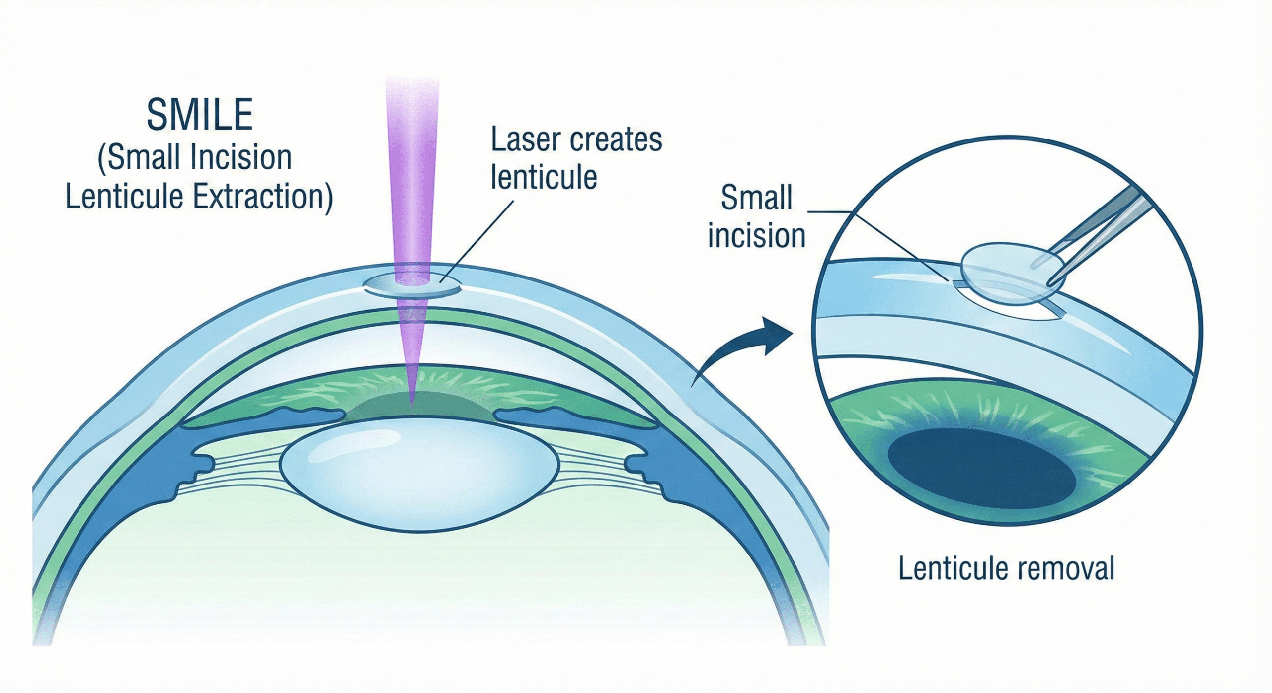 Smile Laser eye surgery