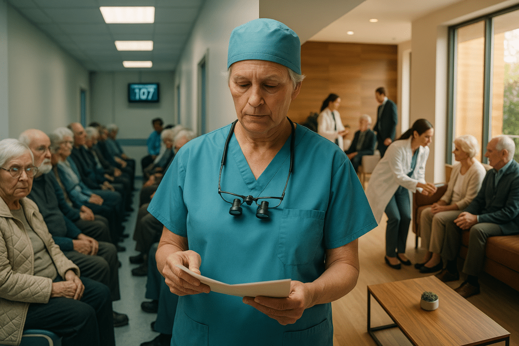 cataract surgery waiting list London