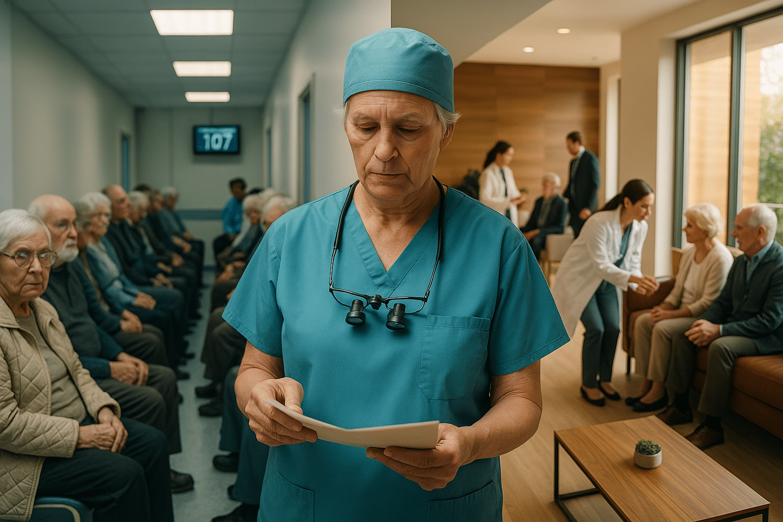 cataract surgery waiting list London