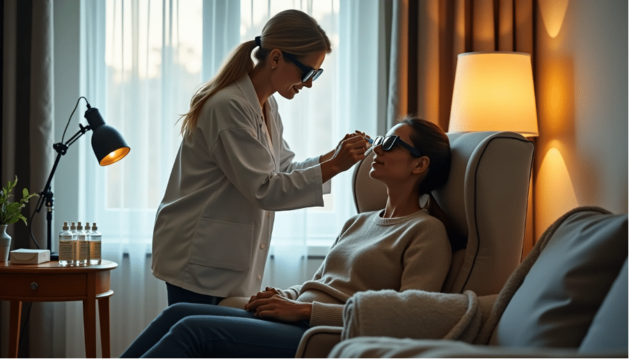recover from eye surgery